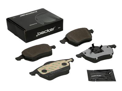 Remblokkenset, schijfrem f.becker_line, u.a. für VW, Ford, Seat Remblokkenset, schijfrem f.becker_line, u.a. für VW, Ford, Seat