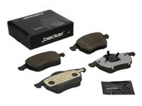 Remblokkenset, schijfrem f.becker_line, u.a. fÃ¼r VW, Ford, Seat