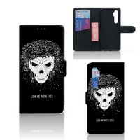 Telefoonhoesje met Naam Xiaomi Mi Note 10 Lite Skull Hair