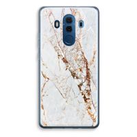 Goud marmer: Huawei Mate 10 Pro Transparant Hoesje - thumbnail