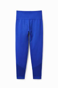 Elastische legging met texturen - BLUE - XL