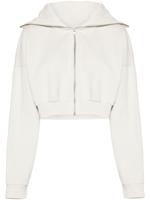 ENTIRE STUDIOS Cropped hoodie - Beige