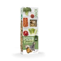 Witte Molen, Puur Pauze Sticks Broccoli & Tomaat 110 g – Tray, 3 x gebakken nagelstaafjes (2 stuks), heerlijke en gezonde activiteit, zonder conserveringsmiddelen, kleurstoffen of kunstmatige aroma's