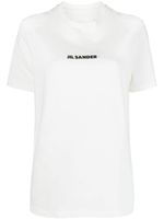 Jil Sander logo-print cotton T-shirt - Blanc