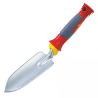 Wolf-Garten LU2P Lu-2P Vaste Handplanttroffel, Rood/Geel/Zilver, 39.2 x 2.96 x 2 cm