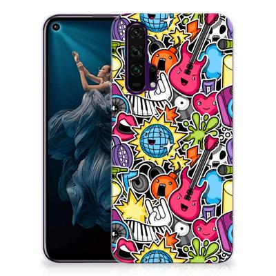 Honor 20 Pro Silicone Back Cover Punk Rock Honor 20 Pro Silicone Back Cover Punk Rock