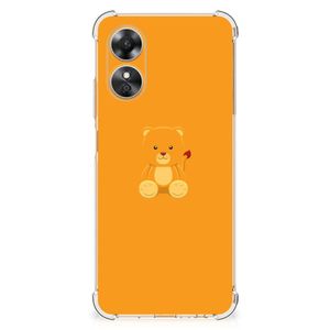 OPPO A17 Stevig Bumper Hoesje Baby Beer