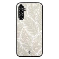 Samsung Galaxy A15 hoesje - Palmy leaves beige