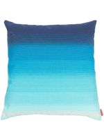 Missoni Home coussin Tonga 40 cm x 40 cm - Bleu