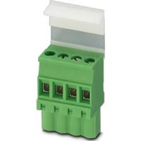 PHOENIX CONTACT MVSTBW 2,5/10-STEH-5,08 printplaatstekker, nominale doorsnede 2,5 mm², groen, aantal aansluitingen 10, artikelfamilie MVSTBW 2,5/..-STEH, rastermaat 5,08 mm, 50 stuks