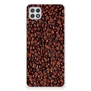 Samsung Galaxy A22 5G Siliconen Case Koffiebonen