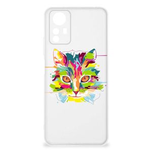 Xiaomi Redmi Note 12S Telefoonhoesje met Naam Cat Color