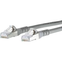 METZ CONNECT Patchkabel Cat.6A AWG 26, grijs, 3 m