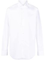 D4.0 chemise en coton à manches longues - Blanc