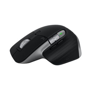 Logitech MX Master 3S For Mac Performance Muis Draadloos Laser Space grijs 7 Toetsen 8000 dpi Darkfield Laser Tracking, Intelligent scrollwiel, Oplaadbaar