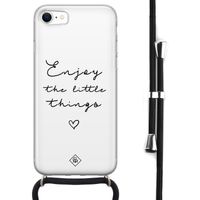 iPhone 8/7 hoesje met koord - Enjoy life