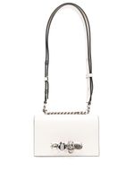 Alexander McQueen mini sac Jewelled Satchel - Blanc