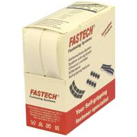 FASTECH® B20-SKL000005 Klittenband Om vast te plakken Hotmelt Haak- en lusdeel (l x b) 5000 mm x 20 mm Wit 5 m - thumbnail