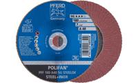 PFERD 67604185 PFF 180 A 40 SG STEELOX Lamellenschijf Diameter 180 mm Boordiameter 22.23 mm RVS, Staal 10 stuk(s) - thumbnail