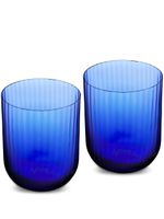 Dolce & Gabbana lot de 2 verres Murano soufflés à la main - Bleu - thumbnail