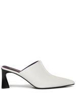 Stella McCartney mules Elsa 70 mm à bout pointu - Blanc