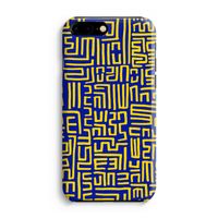 Majorelle Blue Print: Volledig Geprint iPhone 7 Plus Hoesje - thumbnail