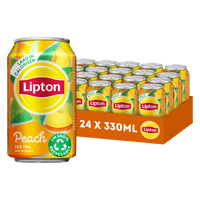 Frisdrank Lipton Ice Tea peach blik 330ml - thumbnail