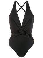 Brigitte maillot de bain à dos-nu - Noir