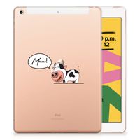 Apple iPad 10.2 | iPad 10.2 (2020) | 10.2 (2021) Tablet Back Cover Cow