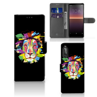 Sony Xperia 10 II Leuk Hoesje Lion Color