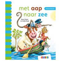 WPG Uitgevers Kleuterlezen met aap naar zee - thumbnail