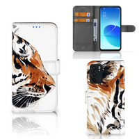 Hoesje OPPO Reno6 5G Watercolor Tiger - thumbnail