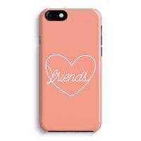 Friends heart: iPhone 8 Volledig Geprint Hoesje