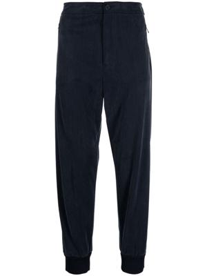 Giorgio Armani Trainingsbroek met toelopende pijpen - Blauw
