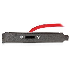 StarTech.com 45 cm 1-poorts SATA naar eSATA plaatadapter