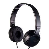 Sony MDR-ZX110 Opvouwbare Koptelefoon, met Uitstekend Geluid met 30 mm Driver, Zwart