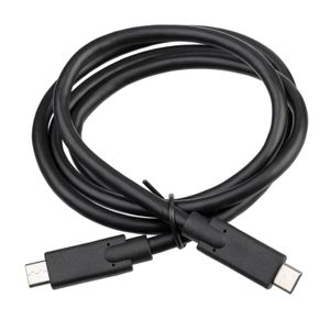 Akyga USB-kabel USB-C stekker, USB-C stekker 1.00 m Zwart AK-USB-25