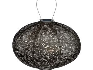 Lumiz - Lampion Ovaal - 40cm - Paisley-Taupe