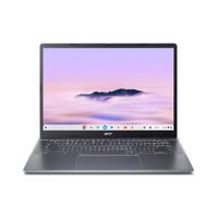 Acer Chromebook Plus 514 CBE574-1-R0S6 AMD Ryzen™ 5 7520C 35,6 cm (14") WUXGA 8 GB LPDDR5x-SDRAM 128 GB SSD Wi-Fi 6E (802.11ax) ChromeOS Grijs - thumbnail