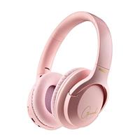 NGS ARTICA GREED PINK - Supra-aurale Draadloze Hoofdtelefoon, Compatibel met Bluetooth Technologie, Lichtgewicht en Opvouwbaar, Ingebouwde Microfoon, 40u Batterijduur, Roze Kleur
