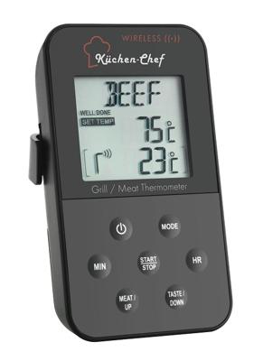 TFA Dostmann 14.1504 Barbecuethermometer Kabelsensor, Alarm, Met timer, Bewaking van kerntemperatuur Langzaam garen, Varken, Rund, Hert, Kalkoen, Lam, Konijn, TFA Dostmann 14.1504 Barbecuethermometer Kabelsensor, Alarm, Met timer, Bewaking van kerntemperatuur Langzaam garen, Varken, Rund, Hert, Kalkoen, Lam, Konijn,