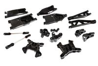 Integy Billet Machined Alloy Suspension Kit Arrma 1/5 Kraton 8S BLX - Black - thumbnail