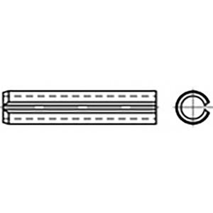 TOOLCRAFT TO-6866400 Spanhulzen Verenstaal 100 stuk(s)