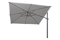 4-Seasons zweefparasol Siesta Premium 300 x 300 cm Charcoal