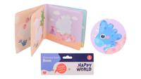 John Toy Happy World Verkleurend Badboekje Dino 15x3x20cm - thumbnail