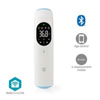 Nedis BTHTIR10WT Smartlife Infrarood Thermometer Led-scherm Oor / Voorhoofd Wit