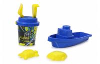 JAMARA strandset Batman junior blauw/geel 7 delig