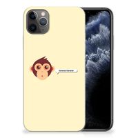 Apple iPhone 11 Pro Max Telefoonhoesje met Naam Monkey - thumbnail