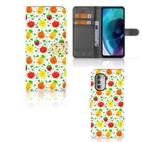 Motorola Moto G51 5G Book Cover Fruits - thumbnail