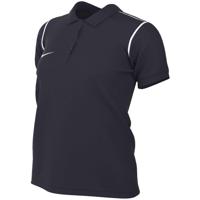 Nike Park 20 Polo Dames Donkerblauw Wit - thumbnail